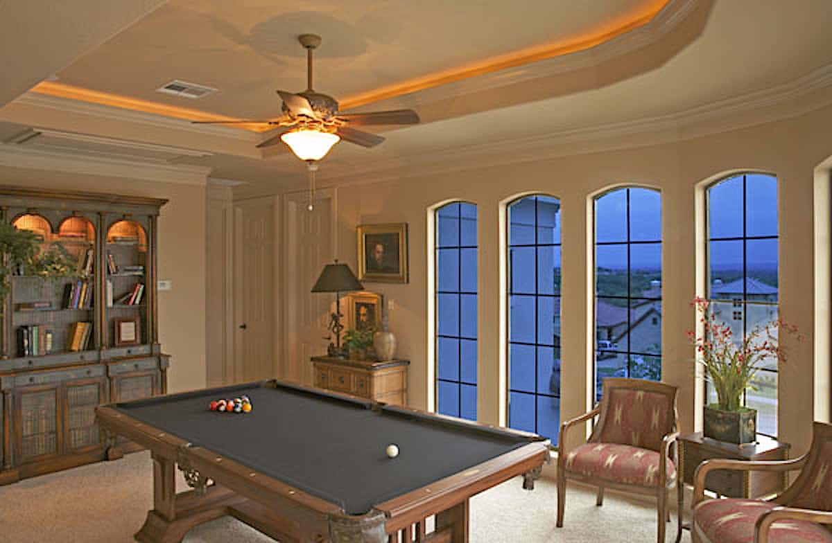 Game Room of this 4-Bedroom,3804 Sq Ft Plan -209-1012