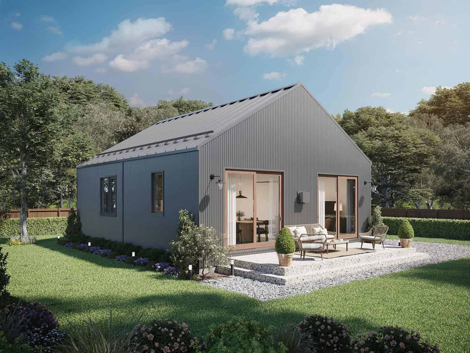 Front View of this 2-Bedroom,896 Sq Ft Plan -211-1021