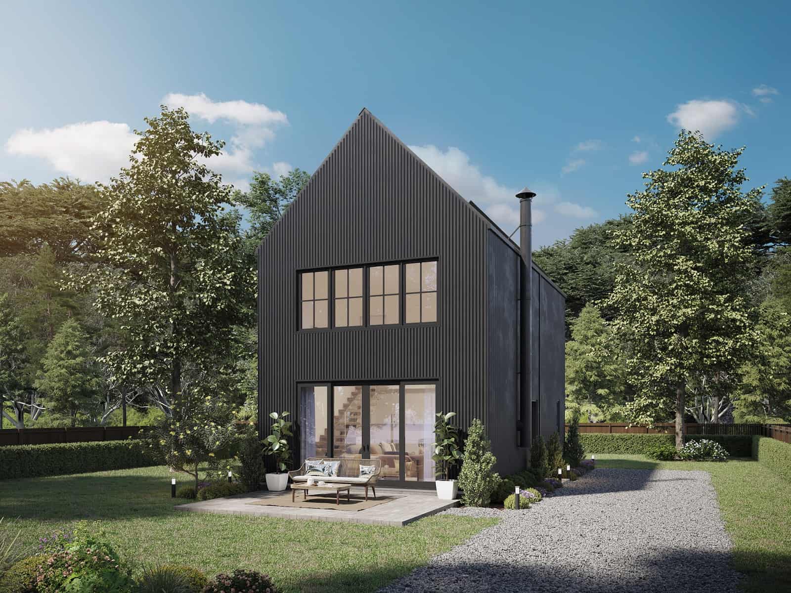 Front View of this 2-Bedroom,893 Sq Ft Plan -211-1025