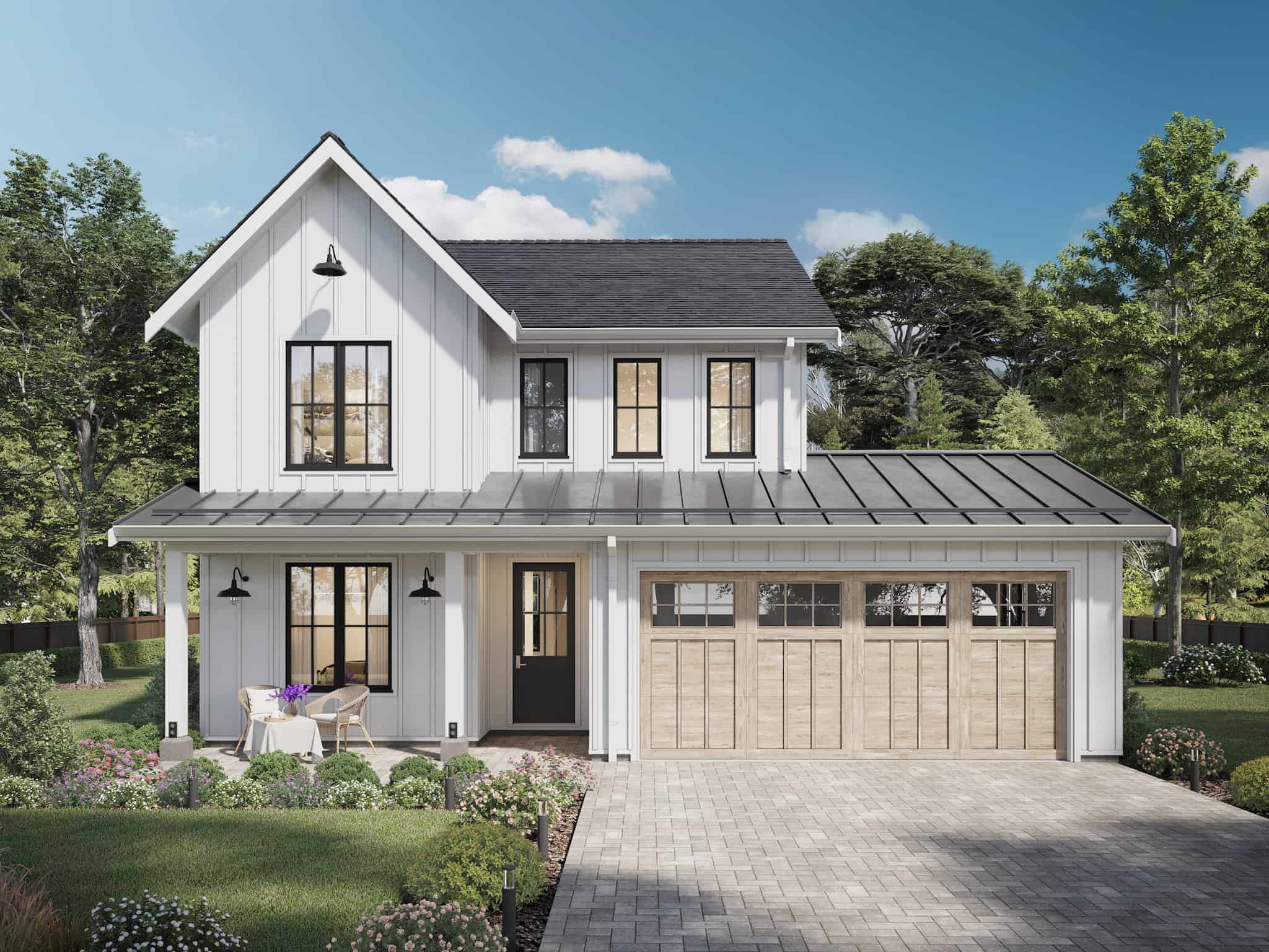 Front View of this 4-Bedroom,2272 Sq Ft Plan -211-1066