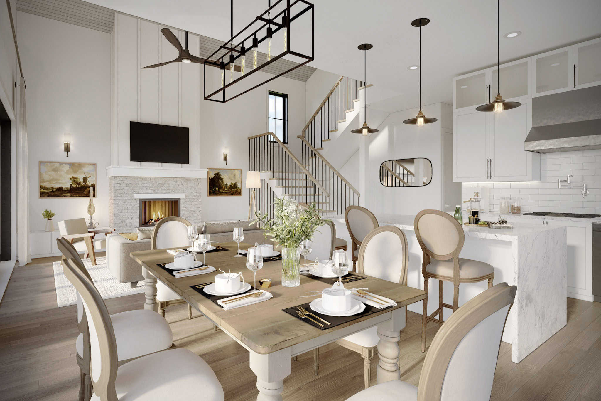 Dining Room of this 5-Bedroom,2340 Sq Ft Plan -211-1085