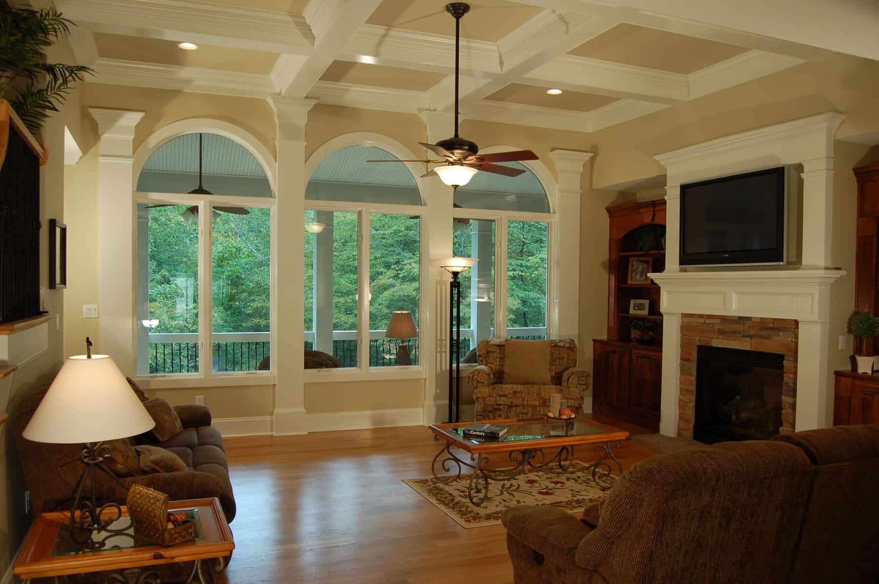 Family Room of this 4-Bedroom,3277 Sq Ft Plan -213-1009