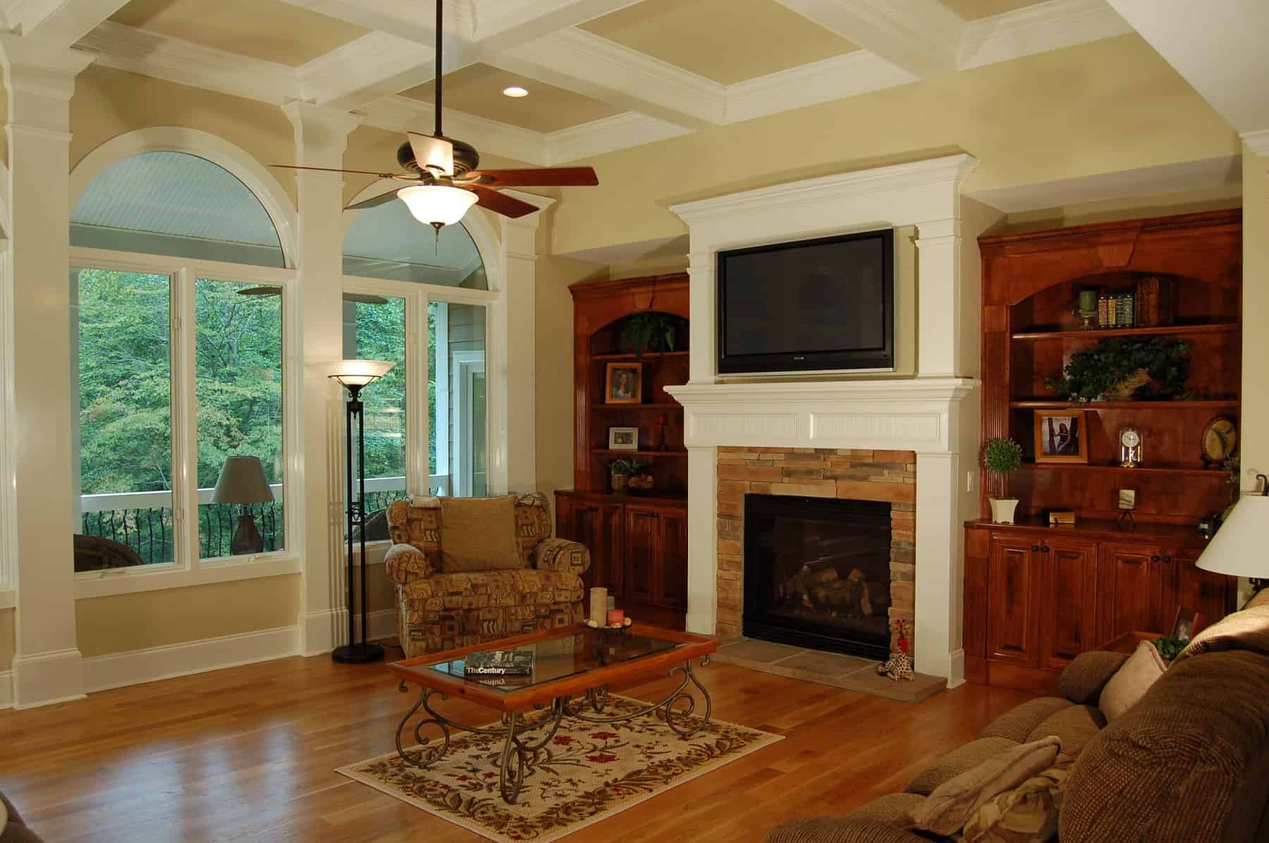 Family Room of this 4-Bedroom,3277 Sq Ft Plan -213-1009