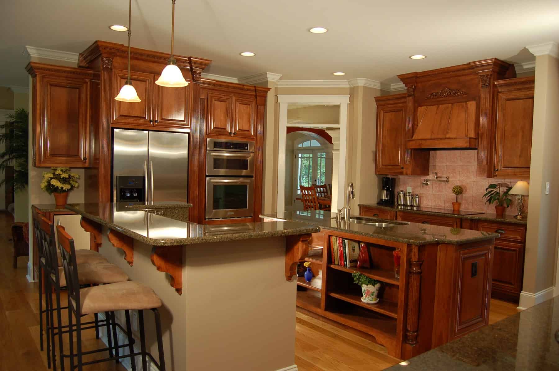 Kitchen: Kitchen Island of this 4-Bedroom,3277 Sq Ft Plan -213-1009