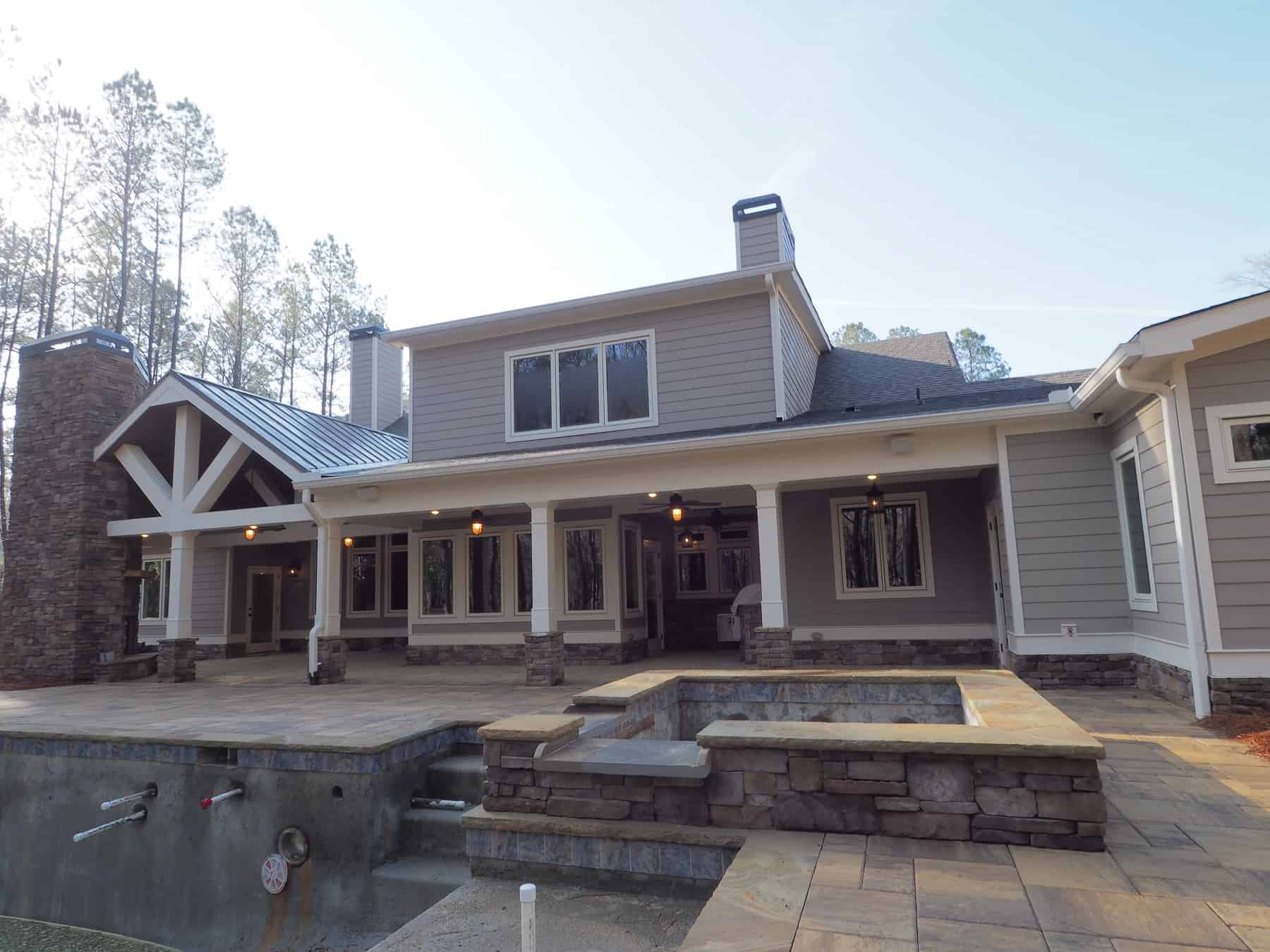 Patio of this 4-Bedroom,4095 Sq Ft Plan -213-1020