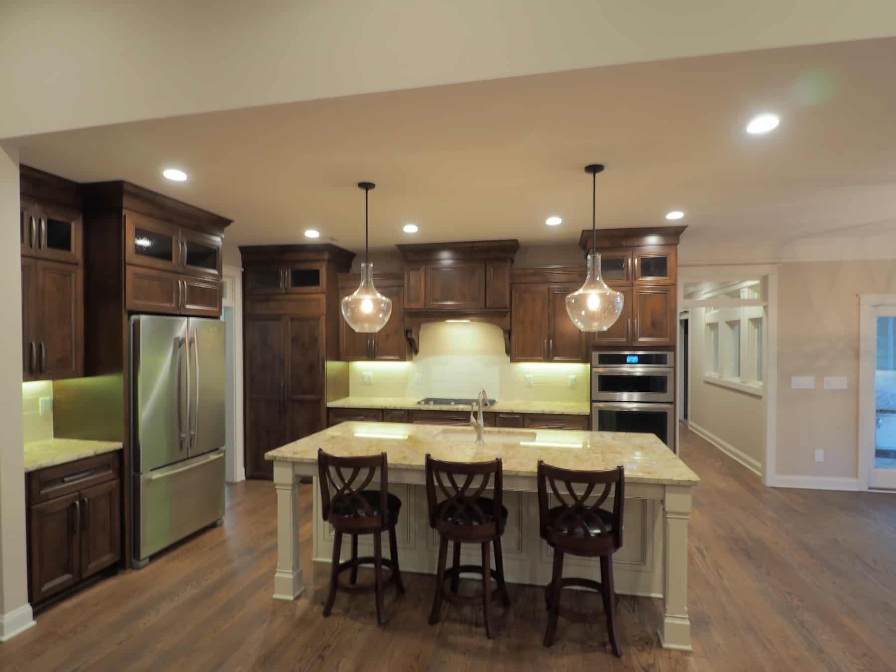 Kitchen: Kitchen Island of this 4-Bedroom,4095 Sq Ft Plan -213-1020