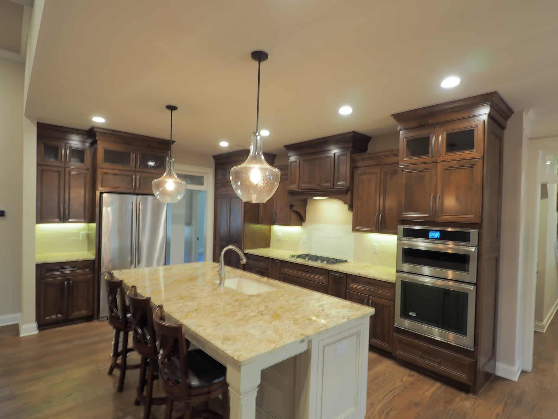 Kitchen: Kitchen Island of this 4-Bedroom,4095 Sq Ft Plan -213-1020