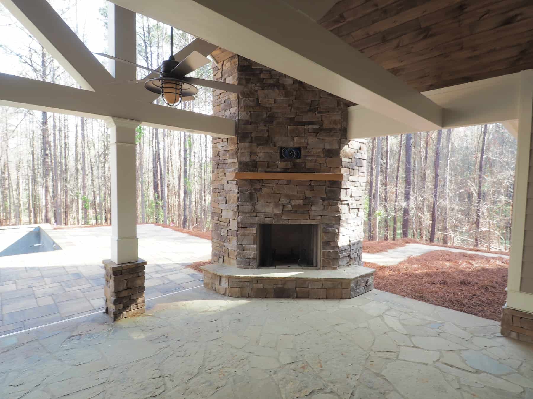 Patio of this 4-Bedroom,4095 Sq Ft Plan -213-1020