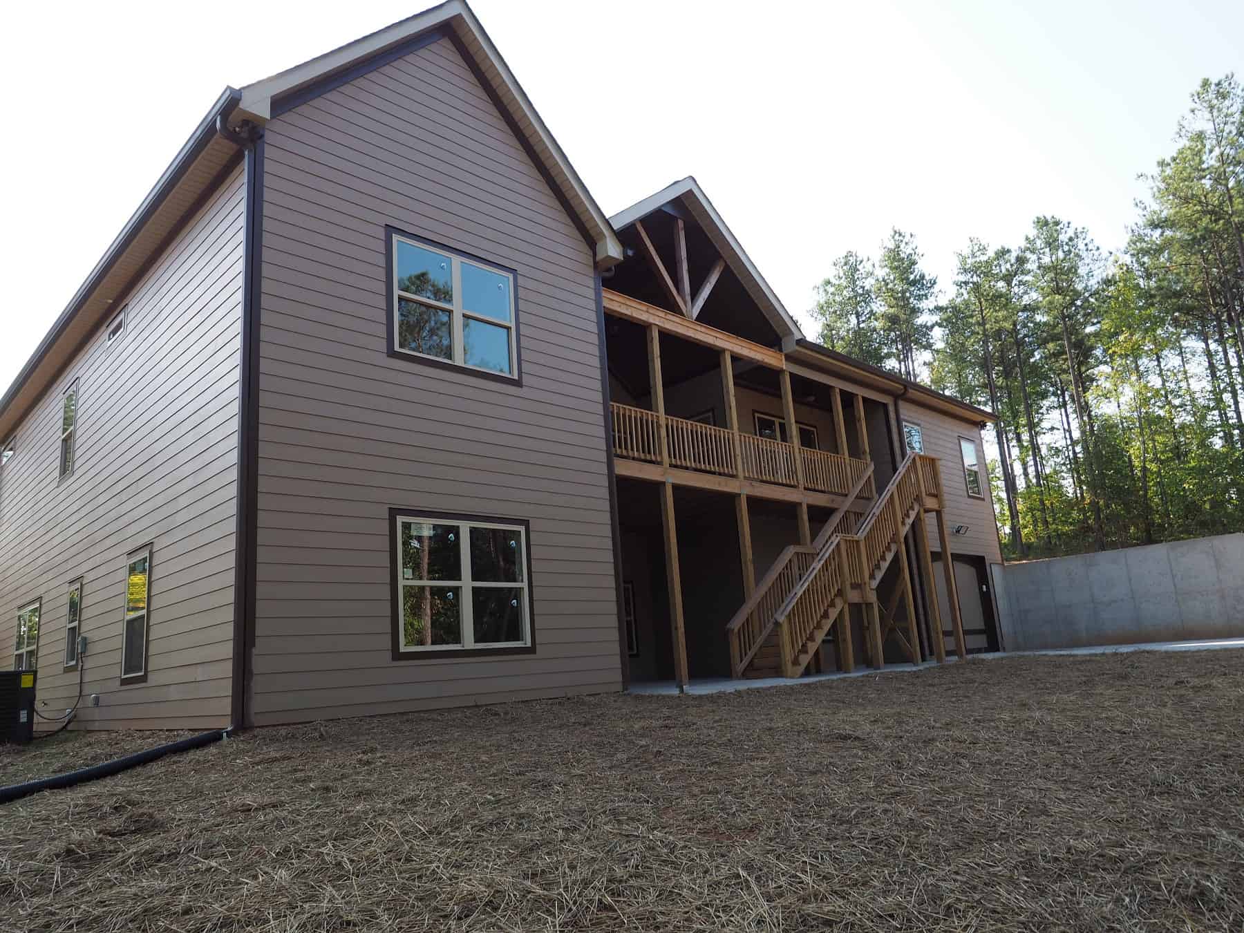 Rear View of this 4-Bedroom,2971 Sq Ft Plan -213-1021
