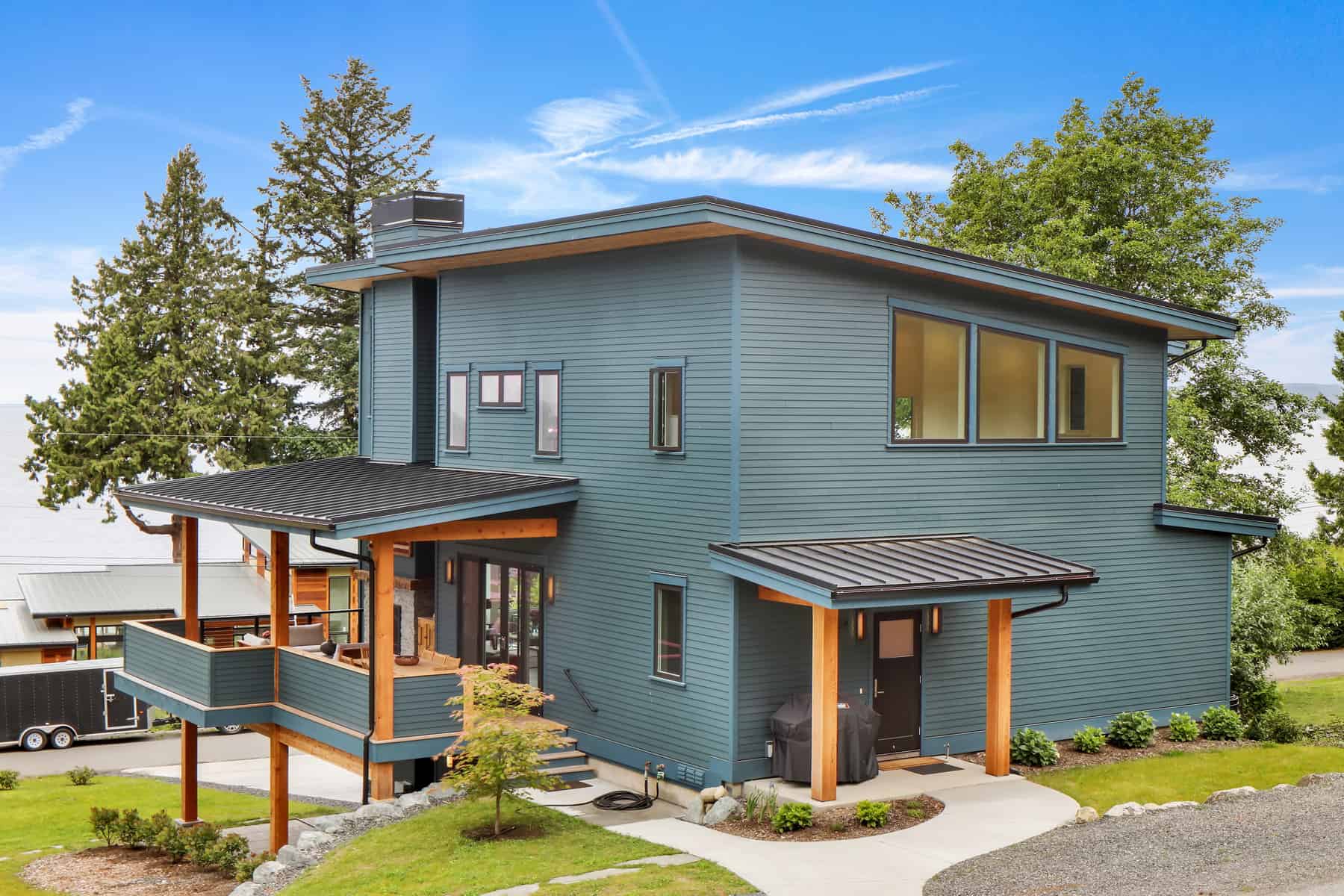 Right Side View of this 2-Bedroom,2287 Sq Ft Plan -214-1000