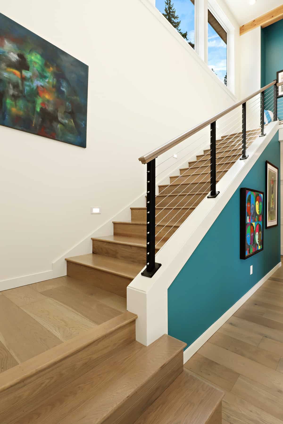 Stairs of this 2-Bedroom,2287 Sq Ft Plan -214-1000