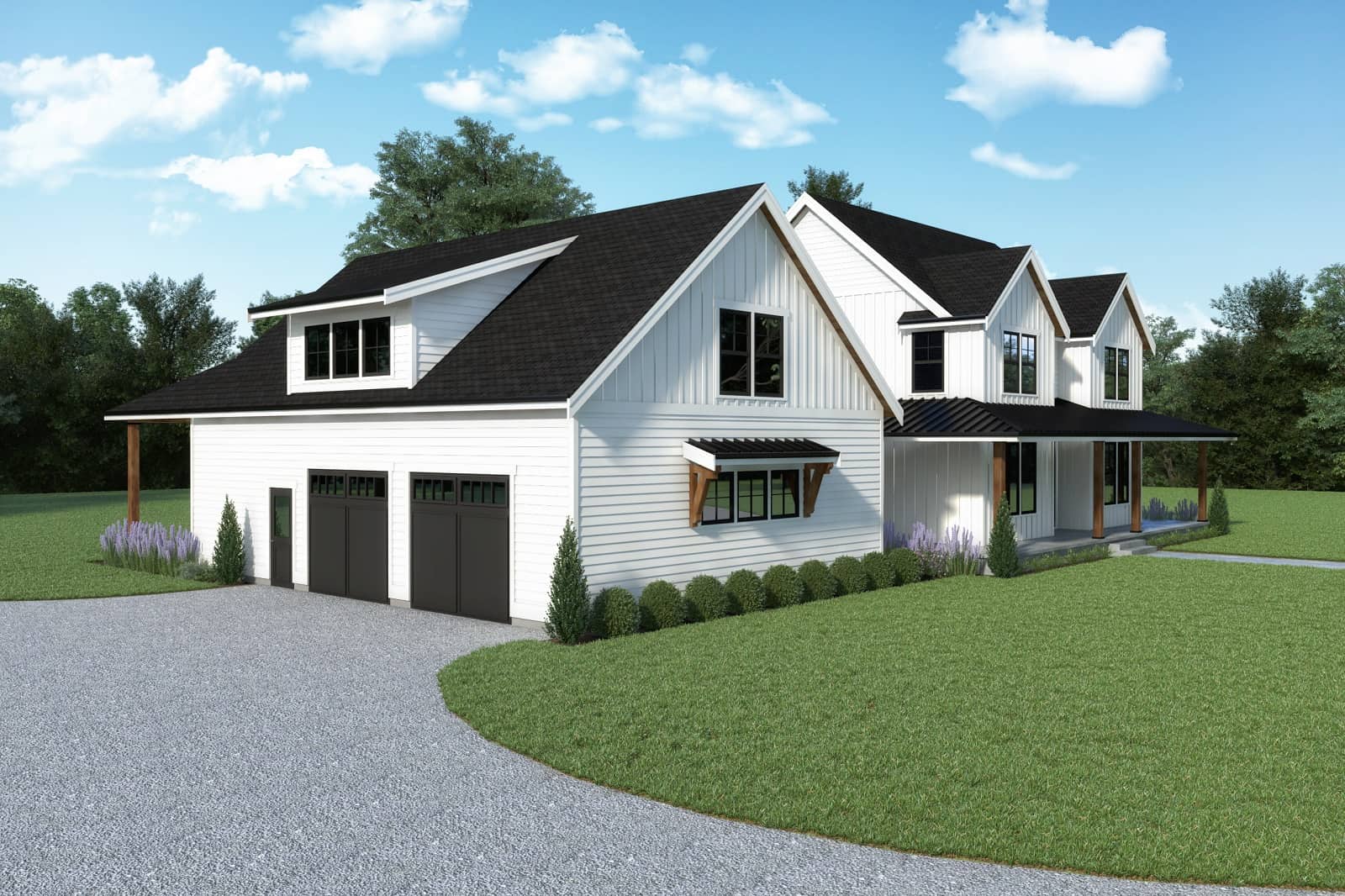 Left View of this 3-Bedroom,3614 Sq Ft Plan -214-1002