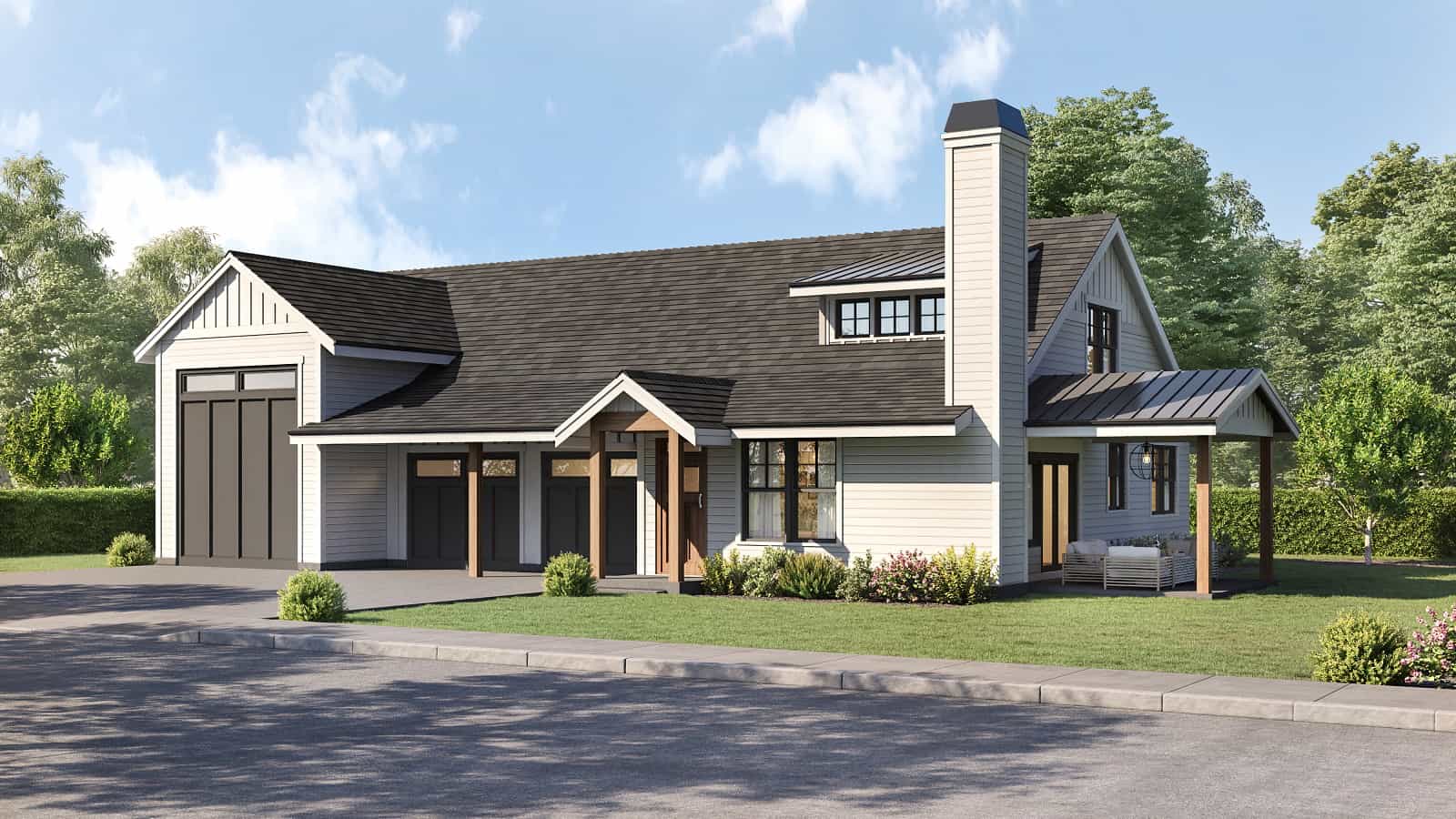 Right View of this 1-Bedroom,1273 Sq Ft Plan -214-1006