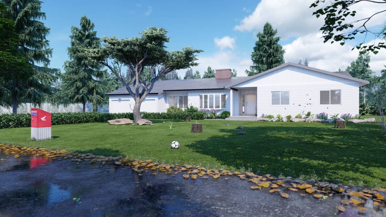 Home Exterior Photograph of this 4-Bedroom,2112 Sq Ft Plan -215-1000