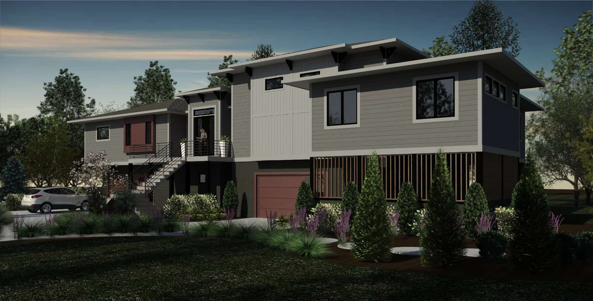 Right Side View of this 4-Bedroom,3708 Sq Ft Plan -216-1009