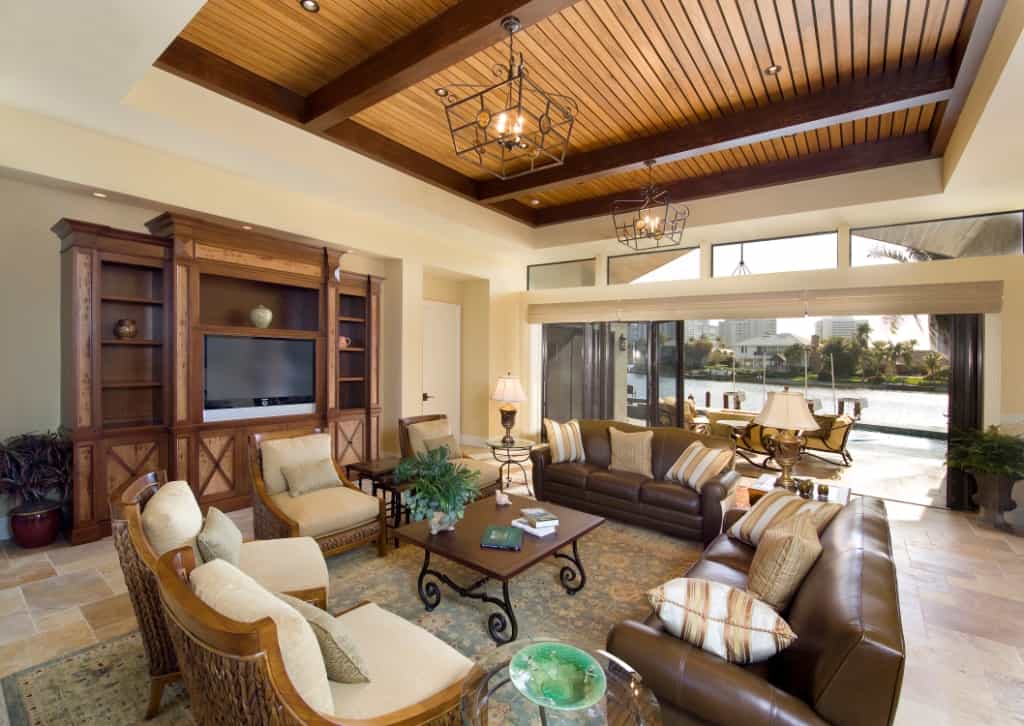 Living Room of this 4-Bedroom,4730 Sq Ft Plan -219-1001