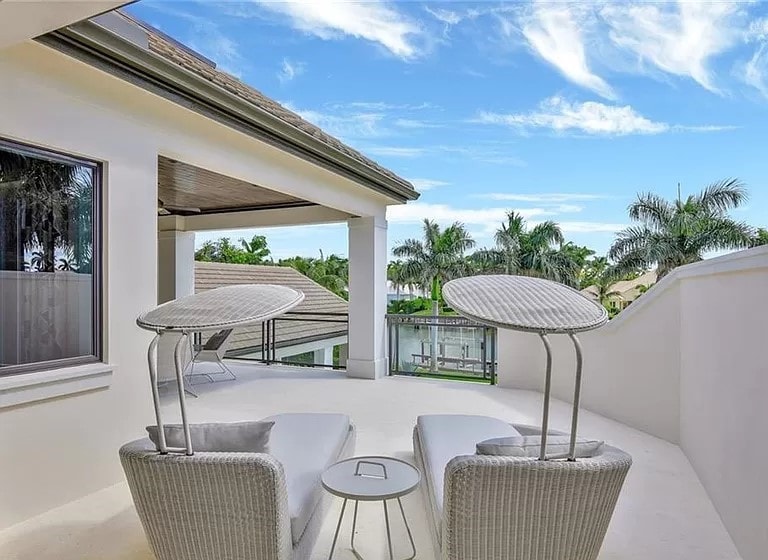 Balcony of this 5-Bedroom,8786 Sq Ft Plan -219-1005
