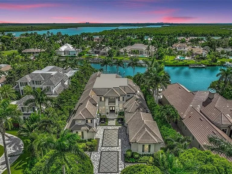 Aerial View of this 5-Bedroom,8786 Sq Ft Plan -219-1005