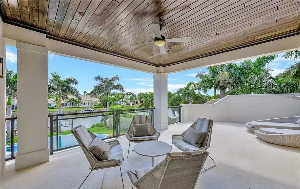 Balcony of this 5-Bedroom,8786 Sq Ft Plan -219-1005