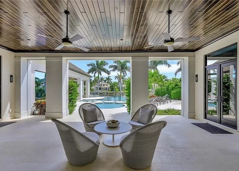 Porch of this 5-Bedroom,8786 Sq Ft Plan -219-1005