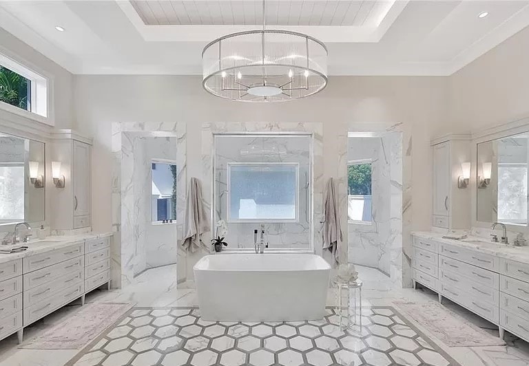 Master Bathroom of this 5-Bedroom,8786 Sq Ft Plan -219-1005