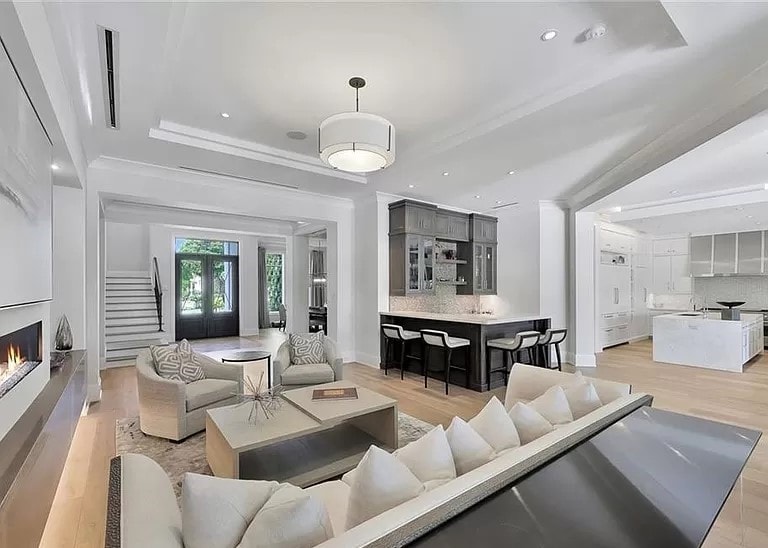 Living Room of this 5-Bedroom,8786 Sq Ft Plan -219-1005
