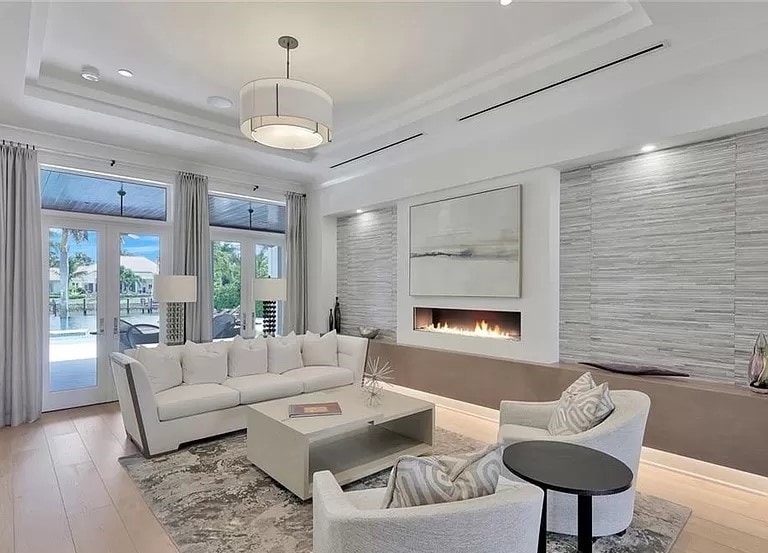 Living Room of this 5-Bedroom,8786 Sq Ft Plan -219-1005