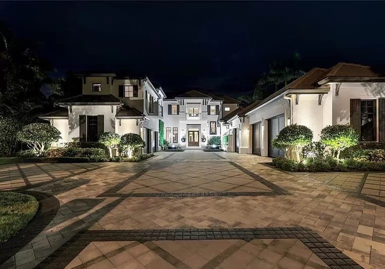 Home at Night of this 5-Bedroom,8786 Sq Ft Plan -219-1005