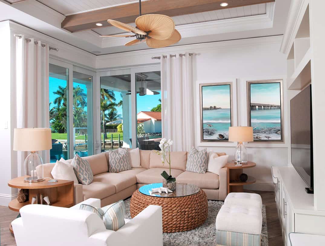 Family Room of this 4-Bedroom,4450 Sq Ft Plan -219-1015