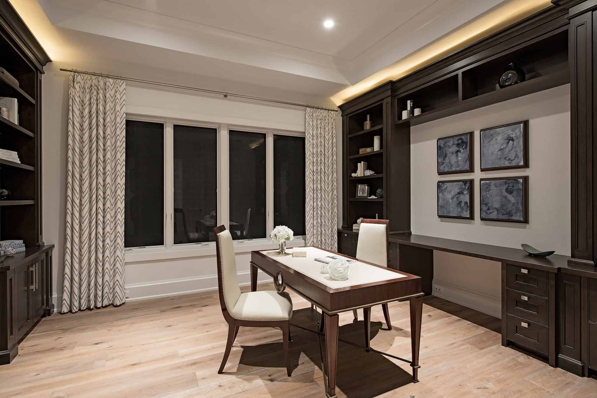 Home Office of this 6-Bedroom,7395 Sq Ft Plan -219-1016