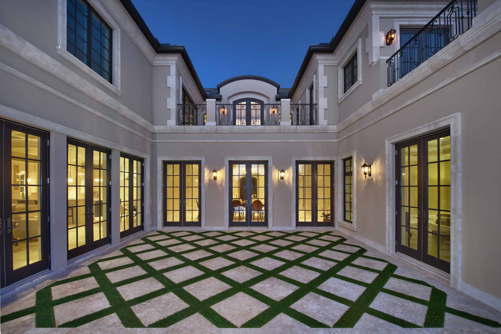 Patio of this 5-Bedroom,8001 Sq Ft Plan -219-1018