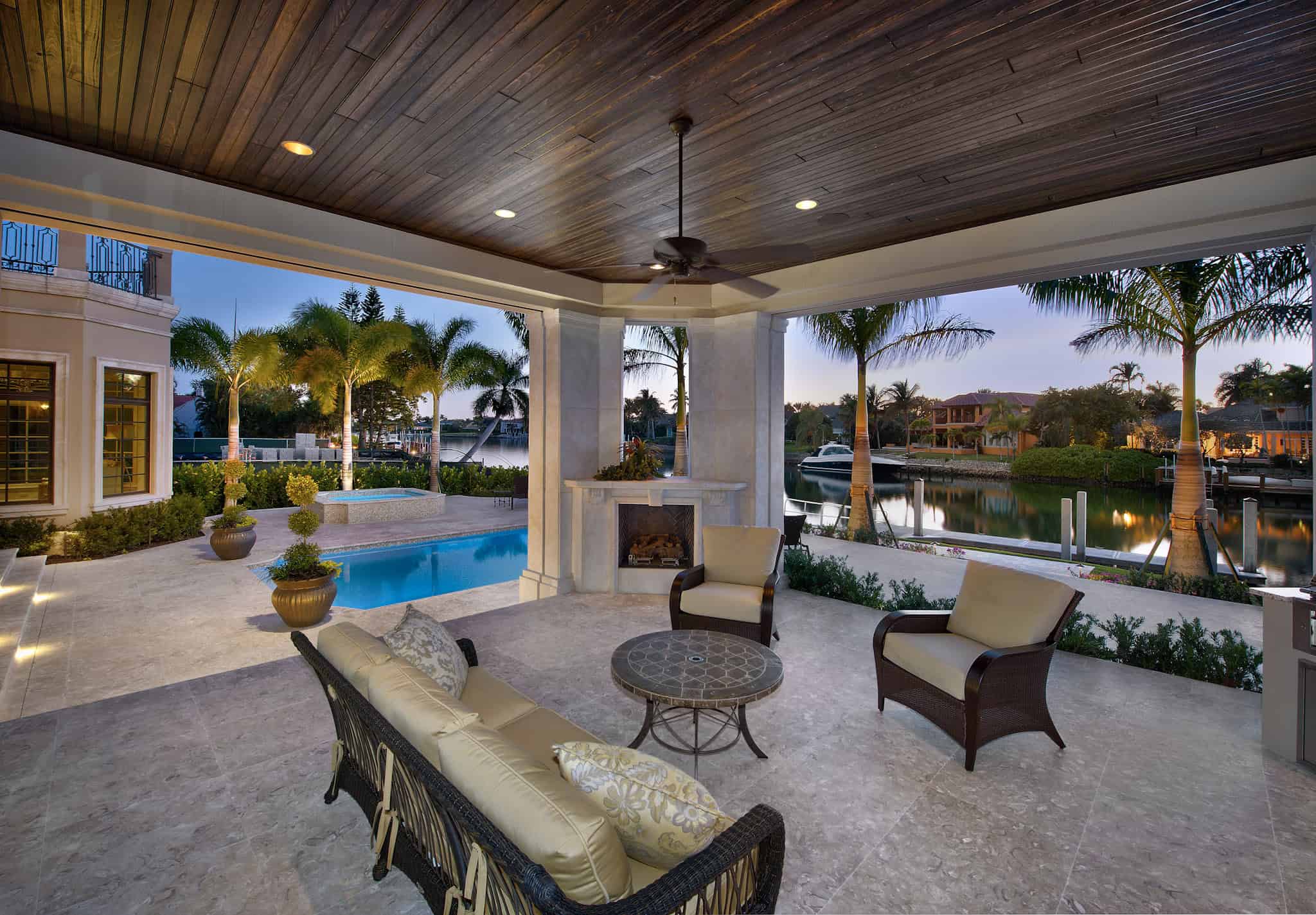 Patio of this 5-Bedroom,8001 Sq Ft Plan -219-1018