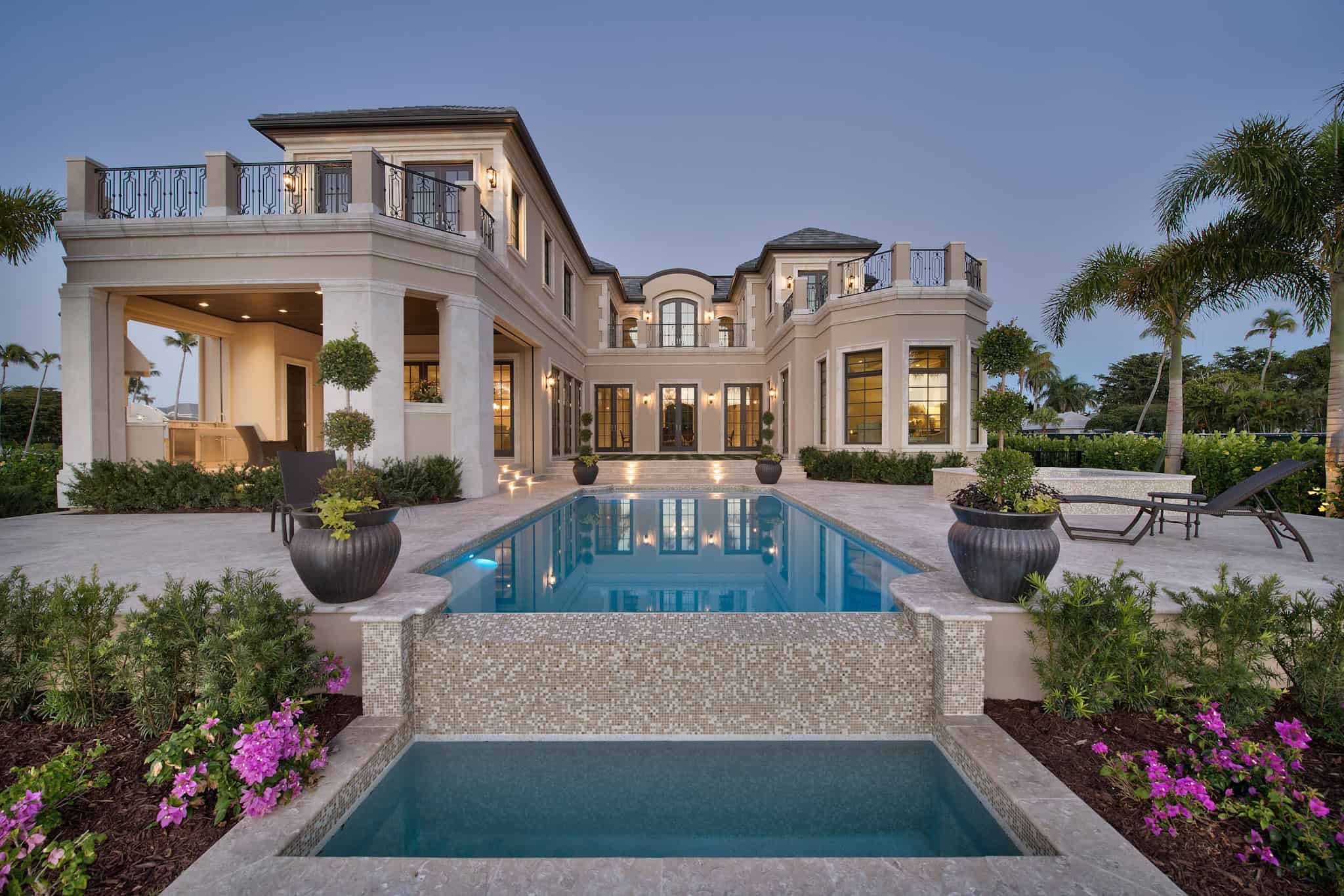 Rear View of this 5-Bedroom,8001 Sq Ft Plan -219-1018