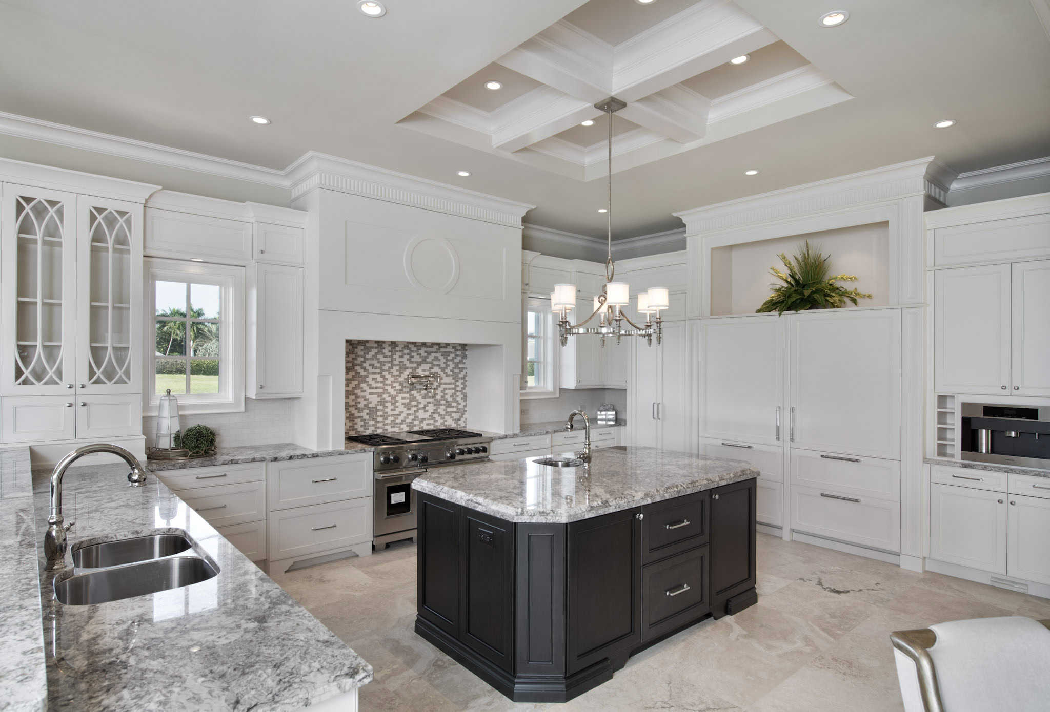Kitchen: Kitchen Island of this 5-Bedroom,8001 Sq Ft Plan -219-1018
