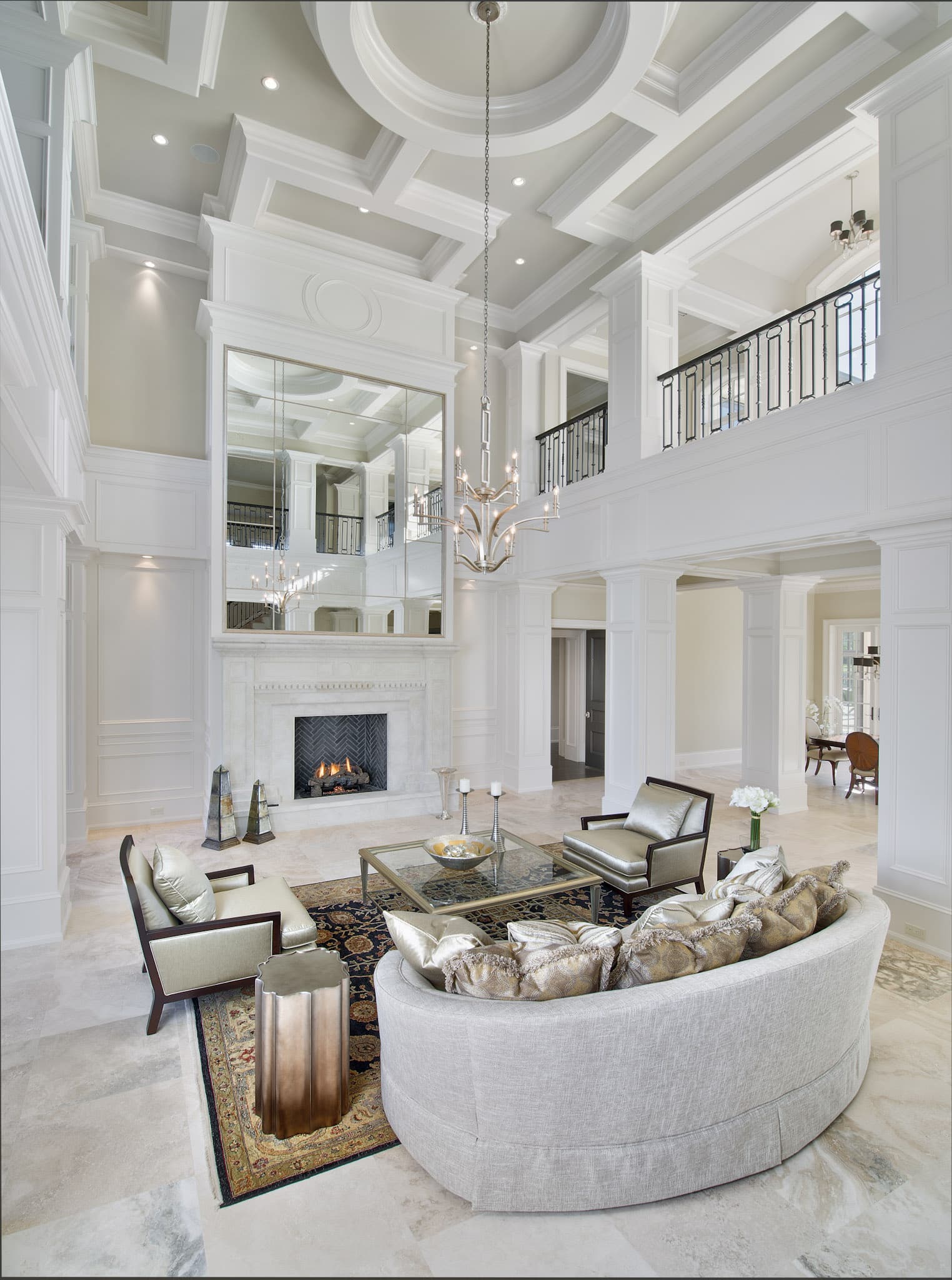 Great Room of this 5-Bedroom,8001 Sq Ft Plan -219-1018