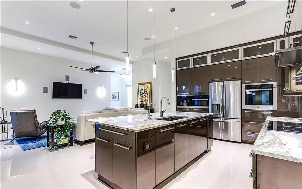 Kitchen: Kitchen Island of this 3-Bedroom,2583 Sq Ft Plan -219-1022