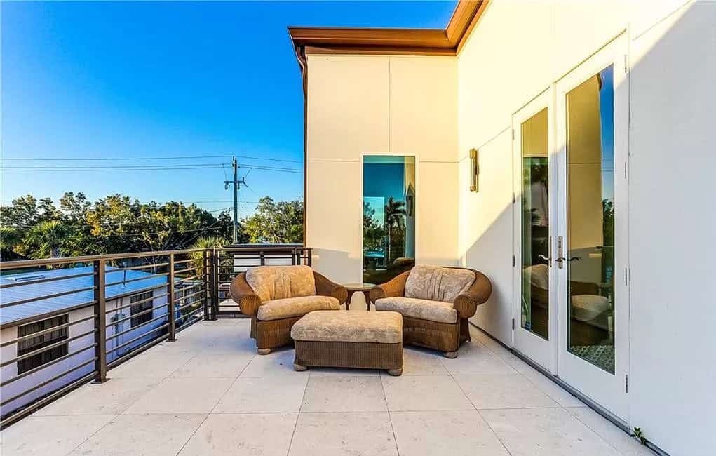 Balcony of this 3-Bedroom,2583 Sq Ft Plan -219-1022