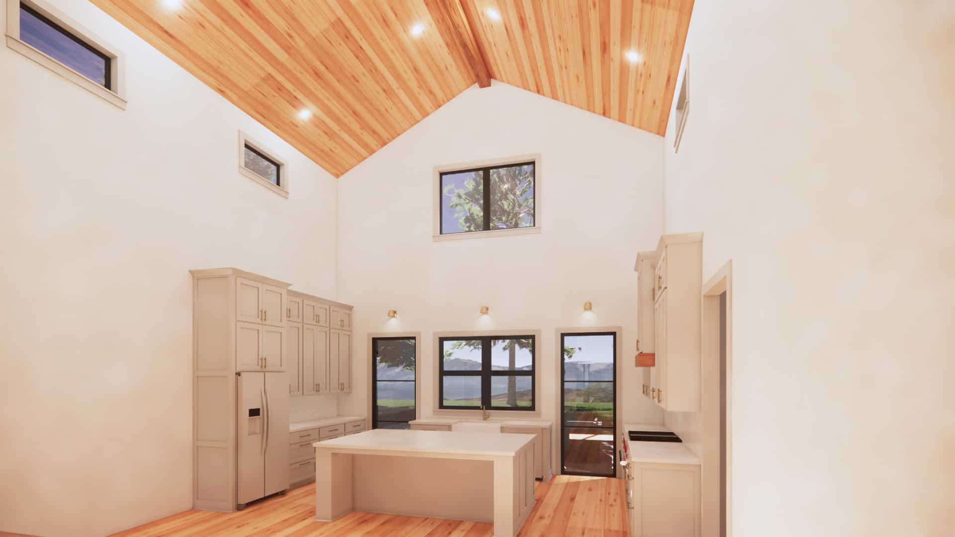 Kitchen of this 3-Bedroom,2500 Sq Ft Plan -220-1001