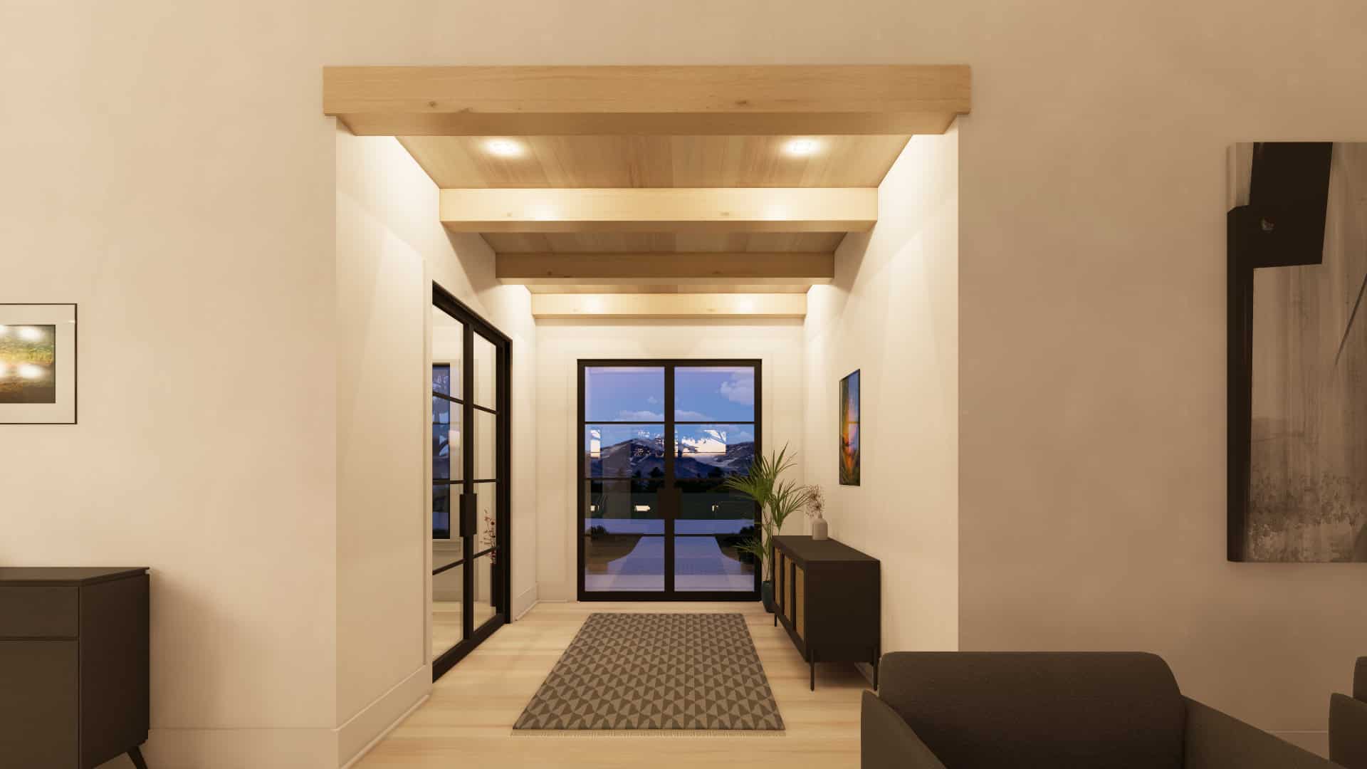 Entry Hall: Foyer of this 4-Bedroom,3609 Sq Ft Plan -220-1002